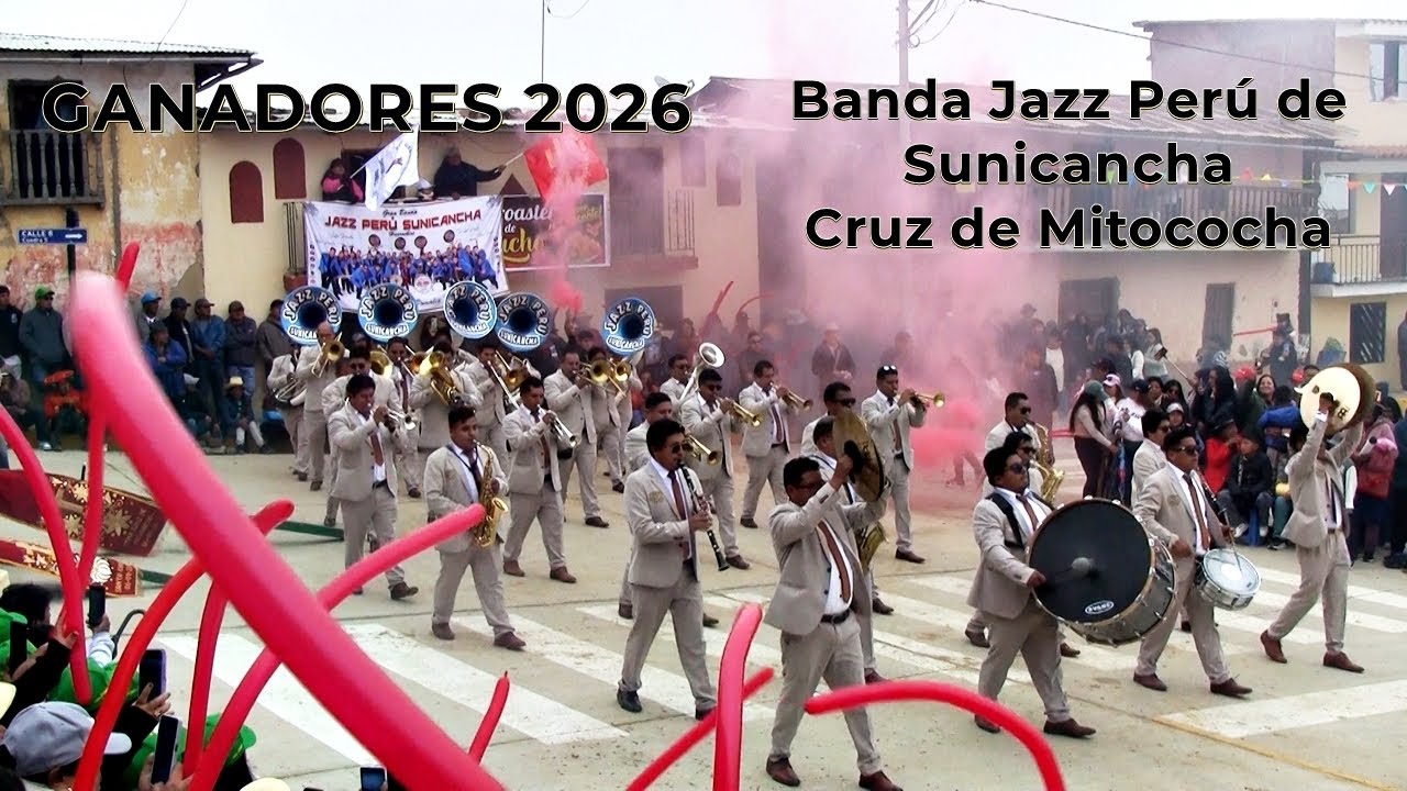 🥇 Banda Jazz Perú Sunicancha – Cruz de Mitococha | Ganadores Sumbilca 2026 🇵🇪