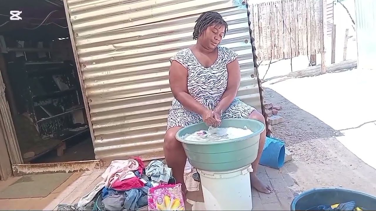 The Reality of Laundry Day in Katutura (Windhoek Ghetto Life) 🇳🇦
