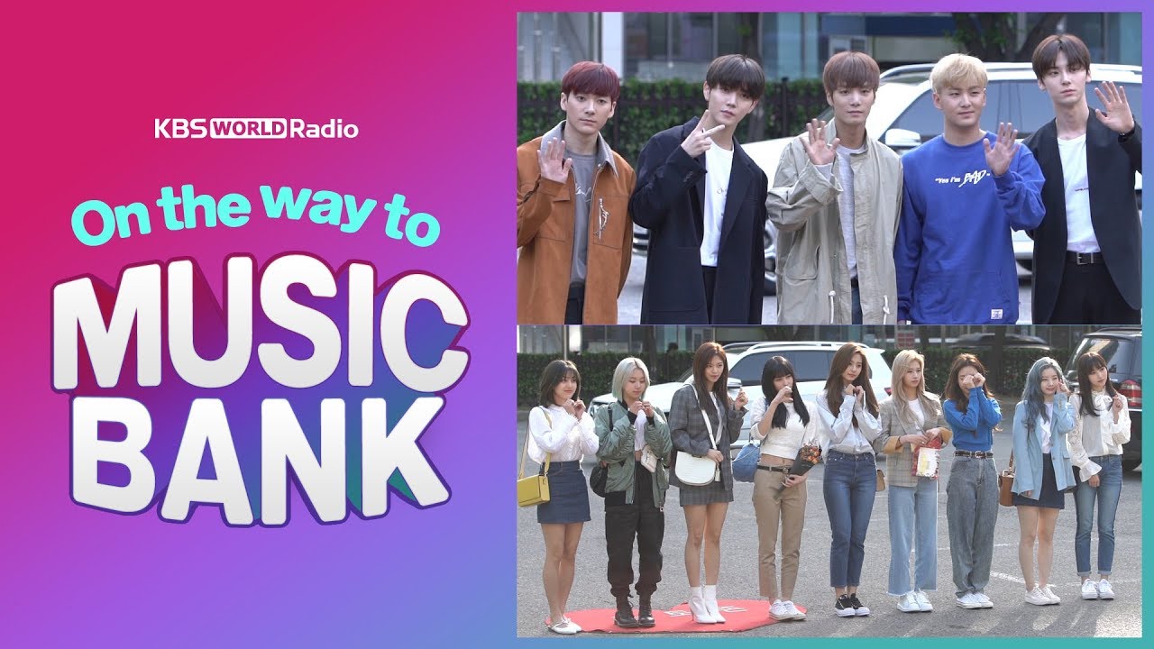 190503 TWICE, NU'EST, TXT, DIA... | 뮤직뱅크 출근길 (On the way to music bank)