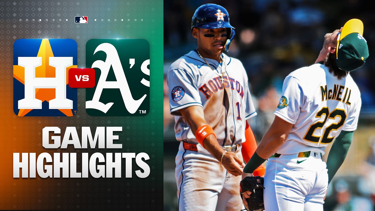 Astros vs. A's Game Highlights (4/5/26) | MLB Highlights