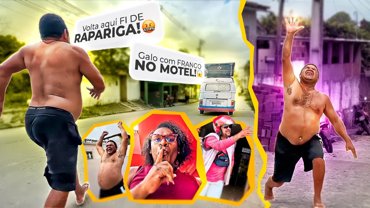 A KOMBI ANUNCIOU QUE GALO CEGO PASSOU A NOITE COM BRILHOSA NO MOTEL 😆🤣 | GALO CEGO