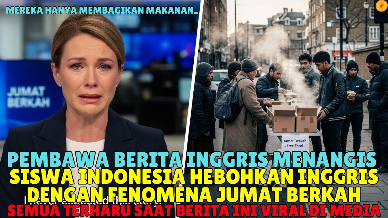 Pembawa Berita BBC Menangis Saat Siaran—Aksi Pelajar Indonesia Ini Bikin Inggris Terdiam