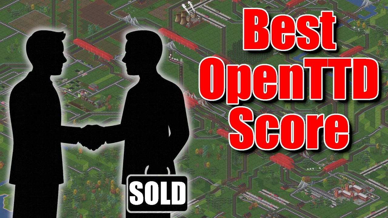 I Beat OpenTTD Without Buying Vehicles or Building Anything - OpenTTD AI Battles