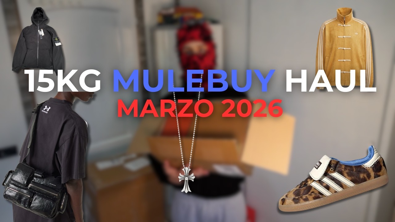 15KG MULEBUY HAUL MARZO 2026 (BALENCIAGA, STONE ISLAND, CHROME HEARTS, ADIDOS, CORTEIZ)