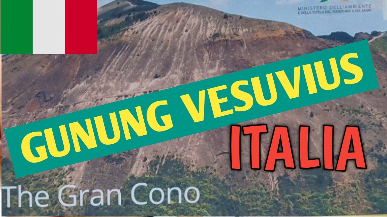 Melihat Gunung Vesuvius, Campania Italia 