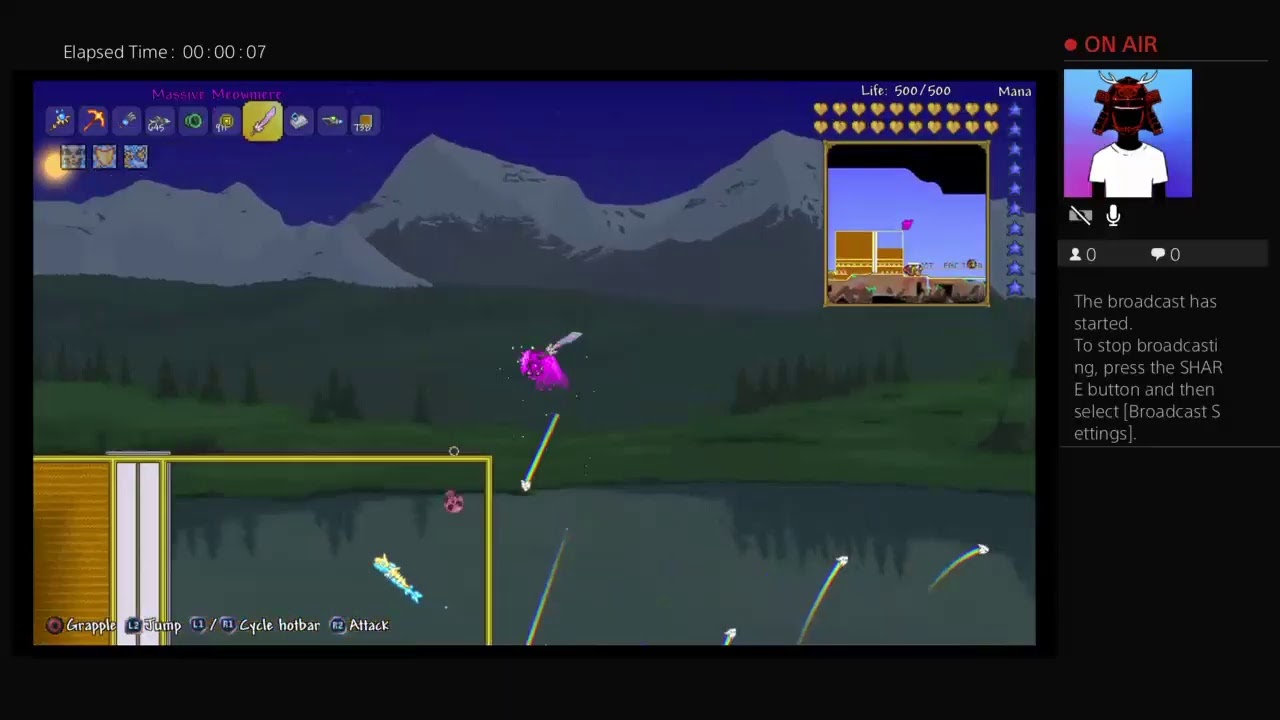 Terraria all item world live