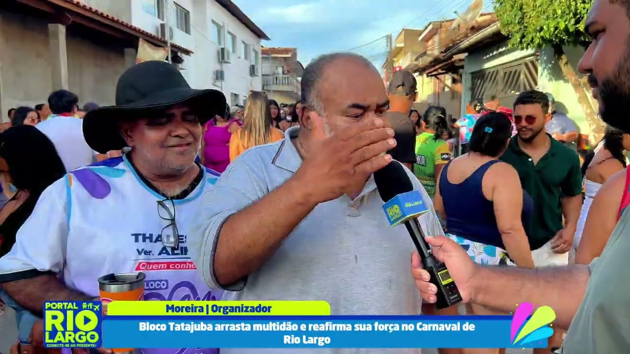 Bloco Tatajuba arrasta multidão em Rio Largo