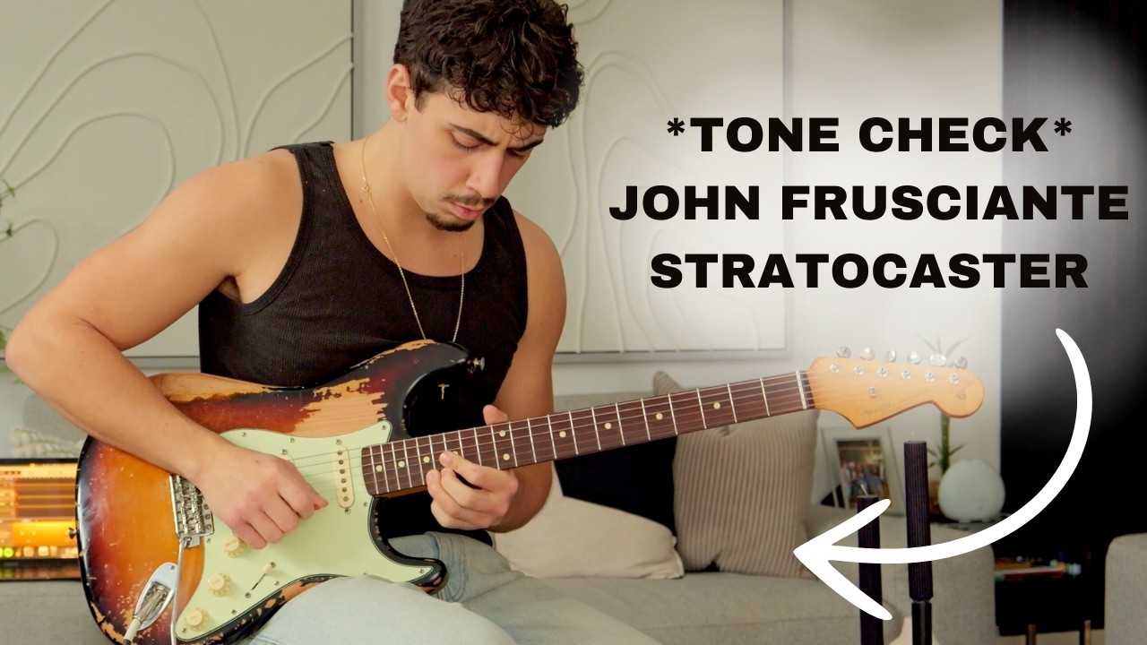 John Frusciante Fender Stratocaster | Tone Demo (No Talking)