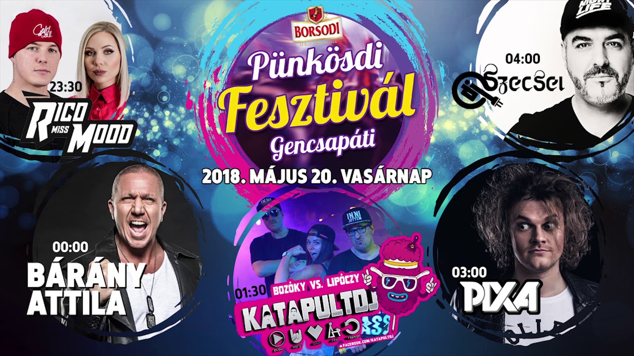 Barany Attila | KatapultDJ | Szecsei - full DJset @ Gencsapati Punkosdi Fesztival 2018