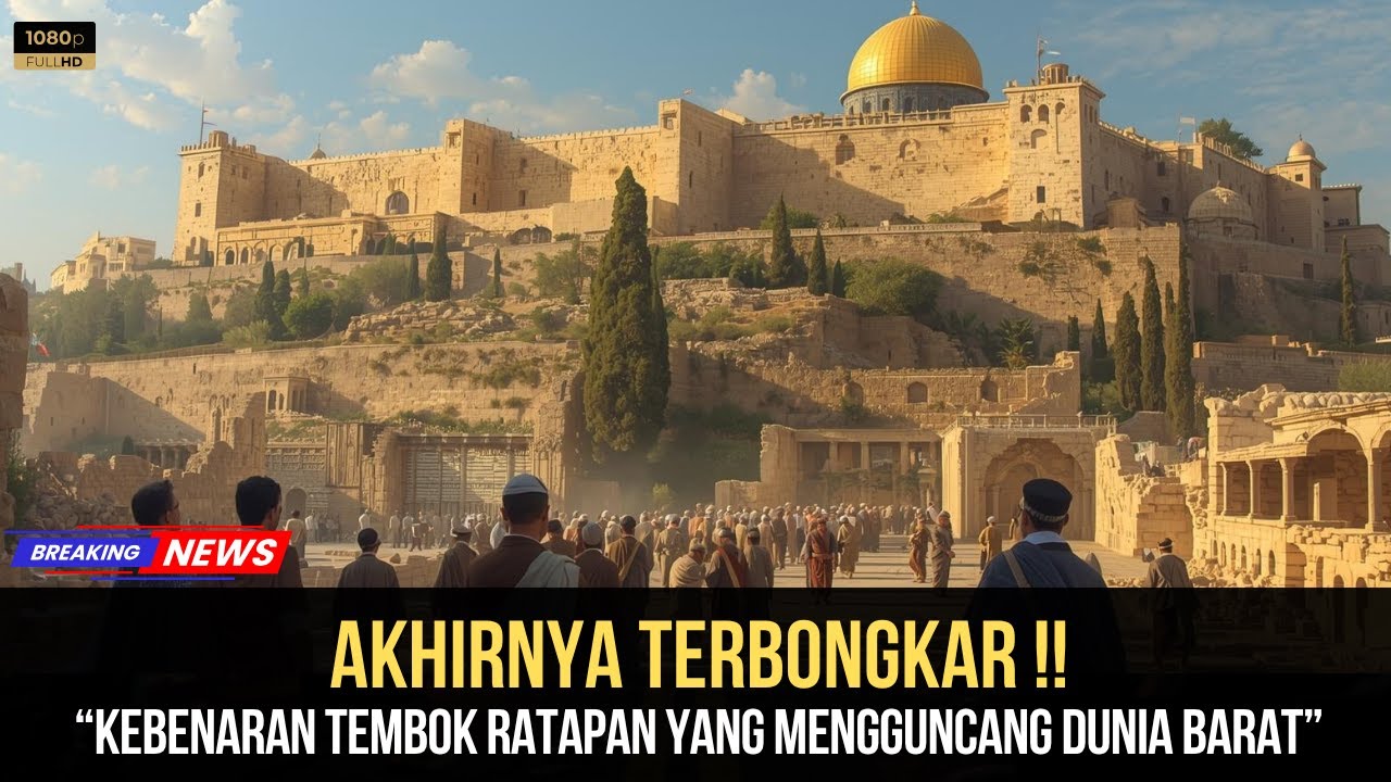 AKHIRNYA TERBONGKAR‼️ Kebenaran Tembok Ratapan yang Mengguncang Dunia Barat!