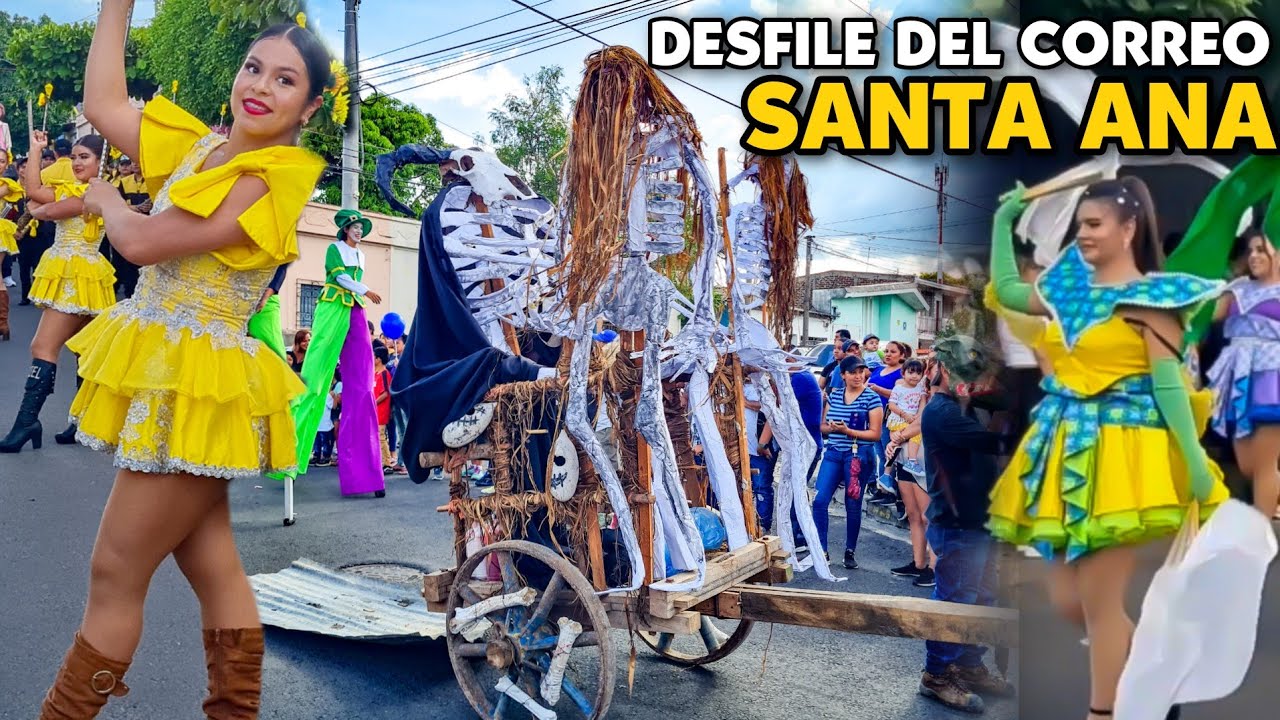 Así se vivió el DESFILE DEL CORREO en Santa Ana 2023 (Parte 1)