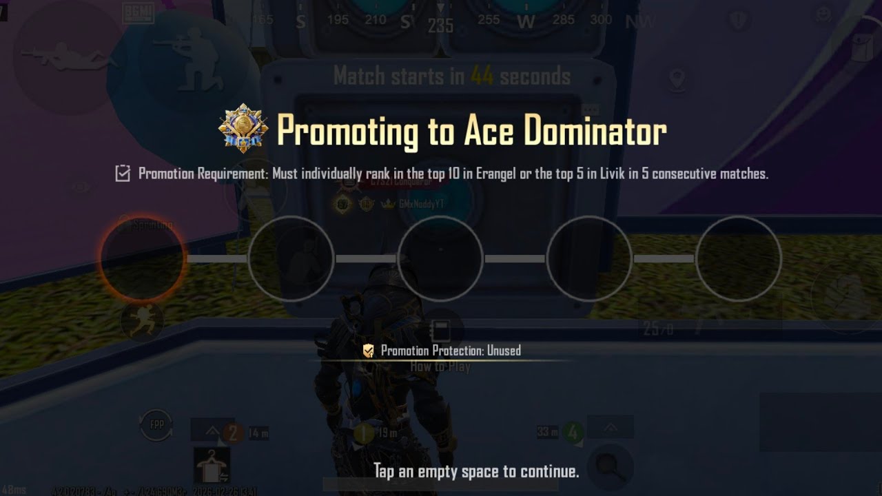 CAN WE MAKE IT TO DOMINATOR🙄 #bgmilive #streaming