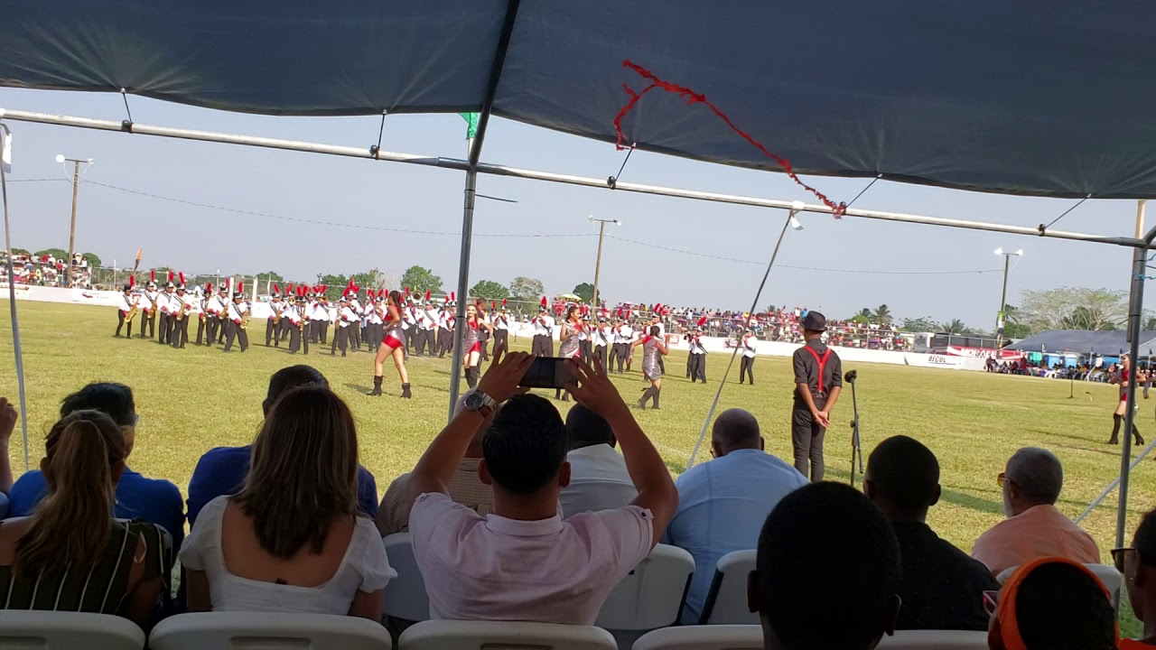 Corozal Community College Marching Band Bandfest Show 2019