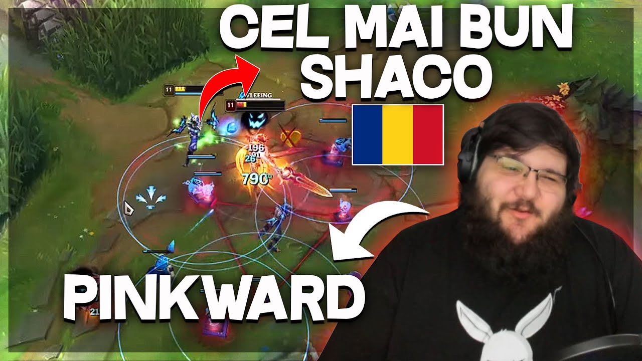 ROMANUL CARE DATORITA MIE A AJUNS RANK 1 SHACO WORLD! A JUCAT VS PINKWARD!