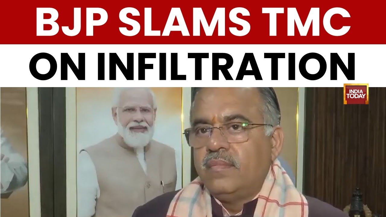Tarun Chugh Attacks TMC Over Infiltration, Says It Threatens National Security | India Today News