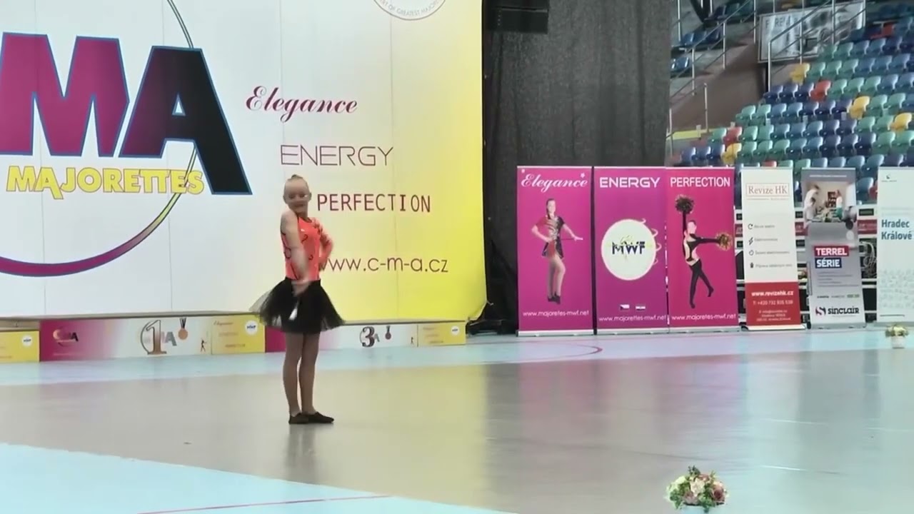 MČR CMA 2023 ALLIS VÍTKOV Alexandra Fabíková sólo baton kadet hobby