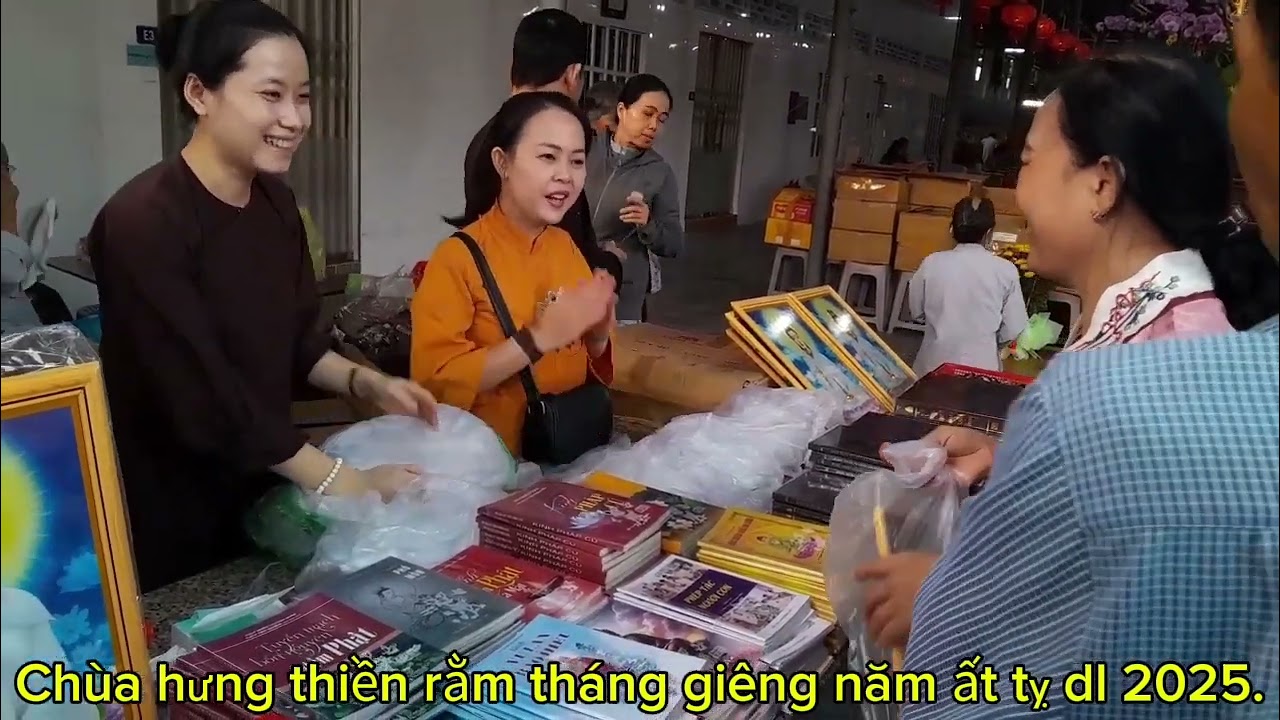 Lễ Phật chùa HƯNG THIỀN rằm tháng giêng năm ất tỵ dl 2025.