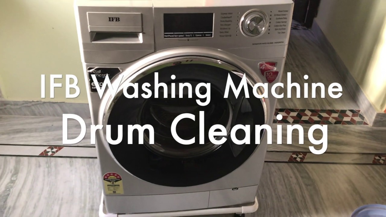 IFB Washing Machine Drum Cleaning | Telugu