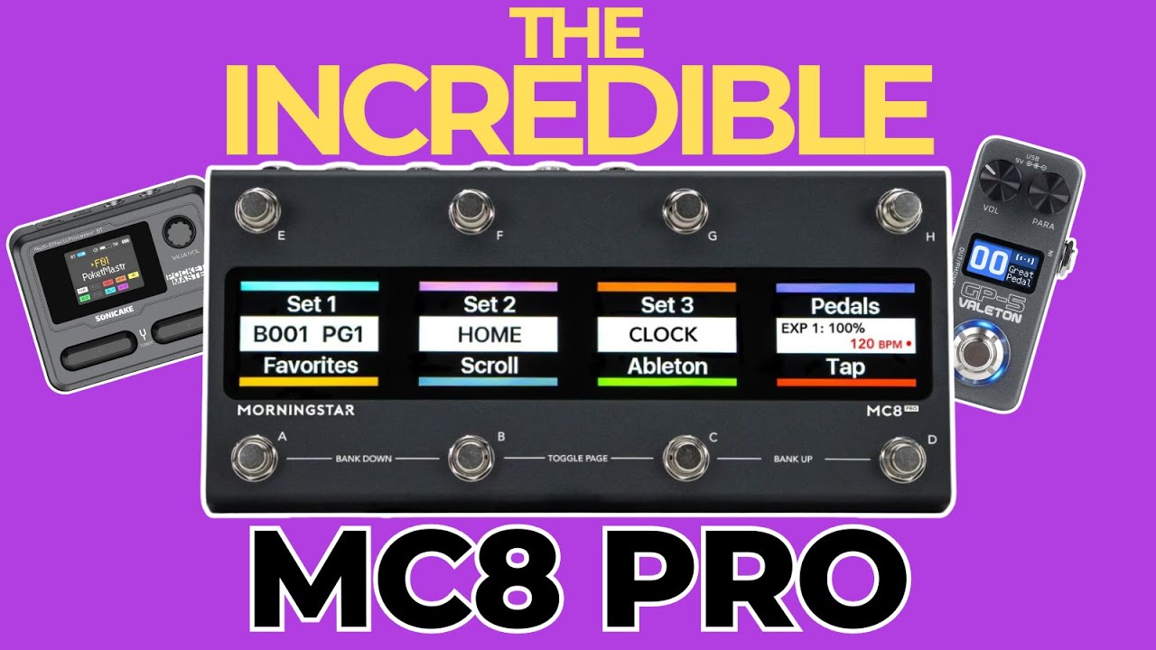 Начало работы с Morningstar MC8 PRO | ПОЛНЫЙ MIDI-контроллер