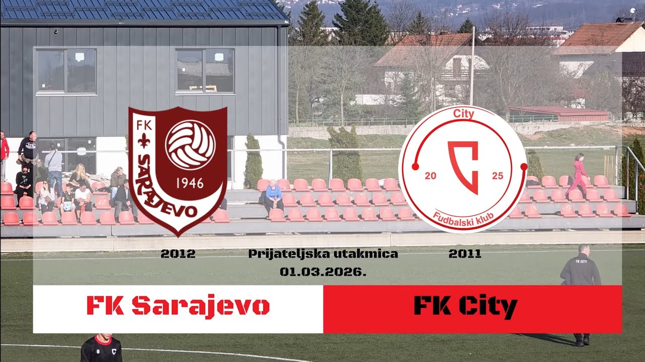 FK Sarajevo - FK City (prijateljska utakmica generacija 2011)