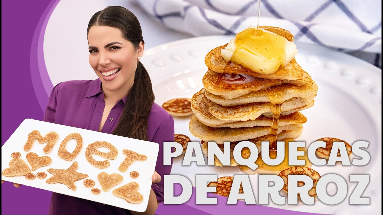 PANQUECAS DE ARROZ SIN HUEVO NI GLUTEN | INTOLERANCIA ALIMENTARIA - Jacquie Marquez
