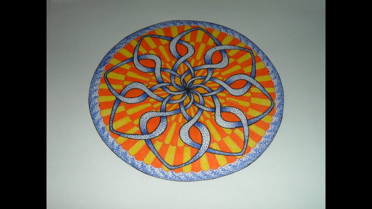 Gran Mandala. Hermoso. De mis Creaciones.
