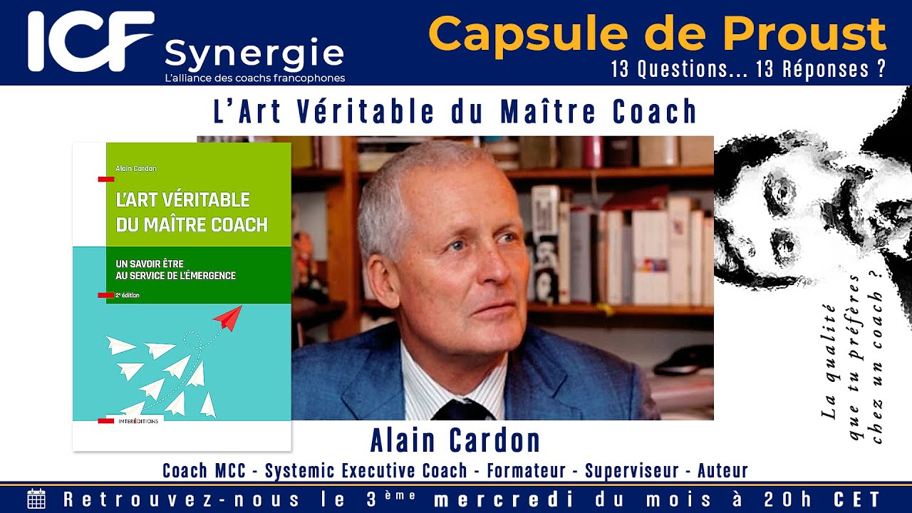 Capsule de Proust d'Alain Cardon - L'Art Véritable du Maître Coach - InterEditions - Éditions DUNOD