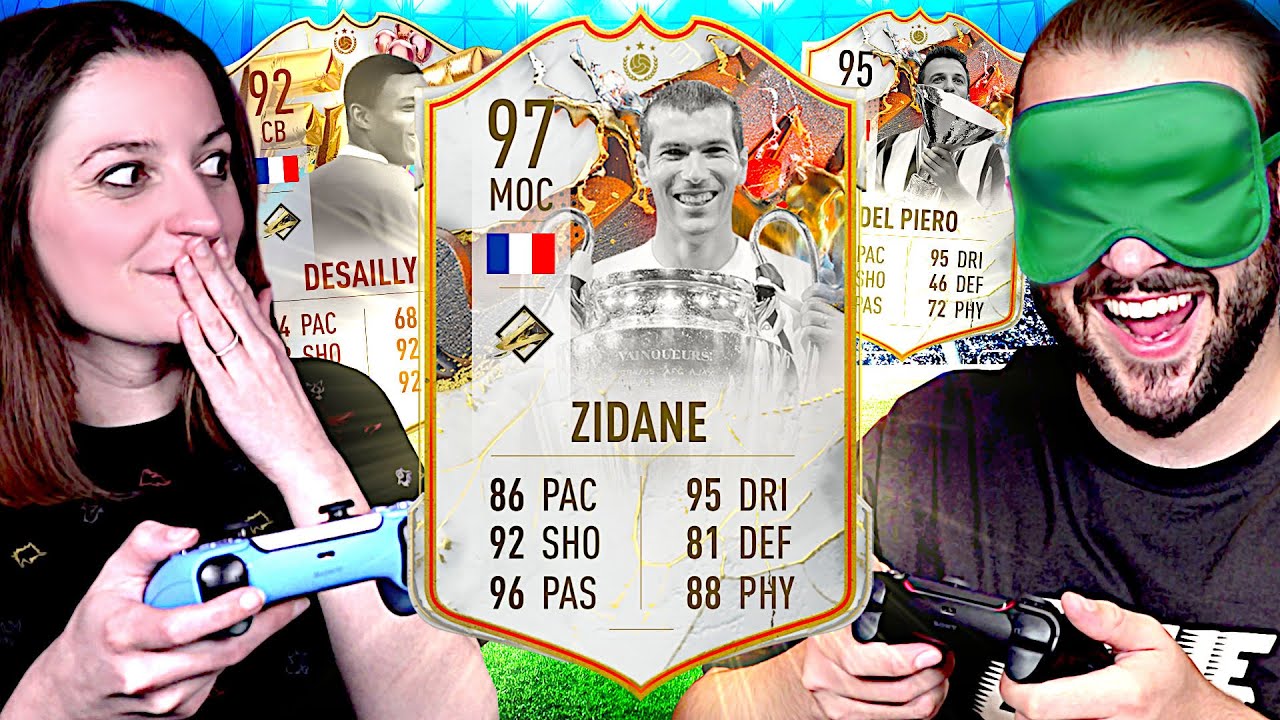 QUI AURA LE PLUS D'ICONES DANS CES DRAFTS A L'AVEUGLE SUR FIFA 23 ! DRAFT FIFA 23 GUILLAUME VS KIM