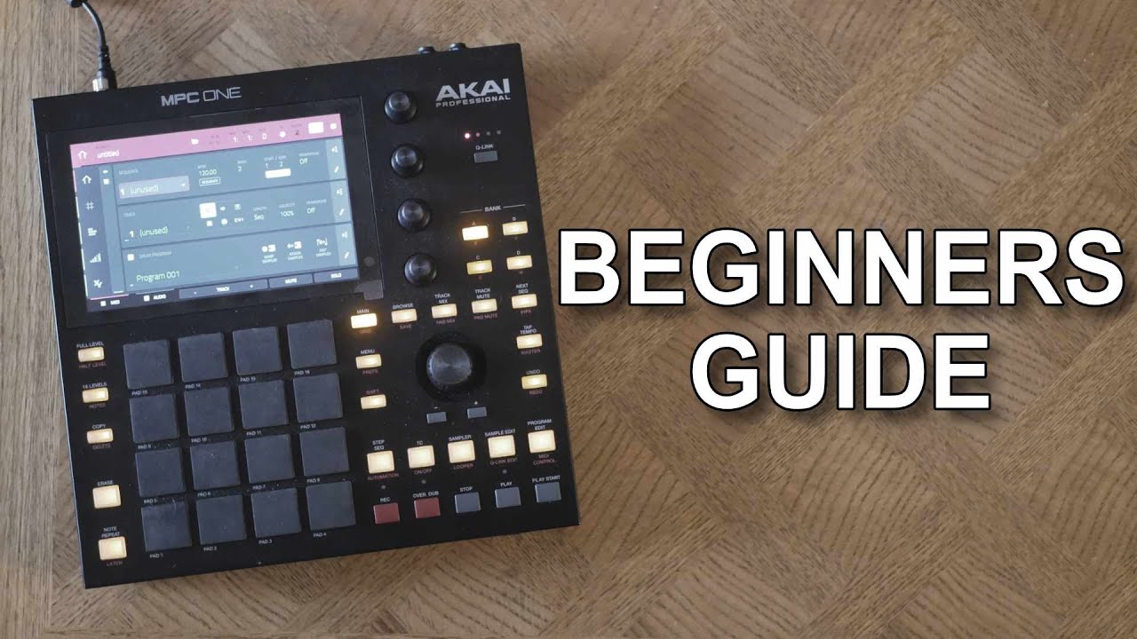 AKAI MPC ONE — как создать свой первый бит