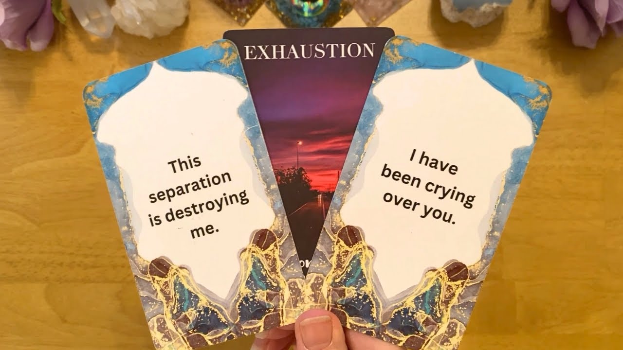 THIS PERSON ISN'T HAPPY WITHOUT YOU ☹️ THEIR LIFE IS FALLING APART COMPLETELY 💔 (LOVE TAROT READING)
