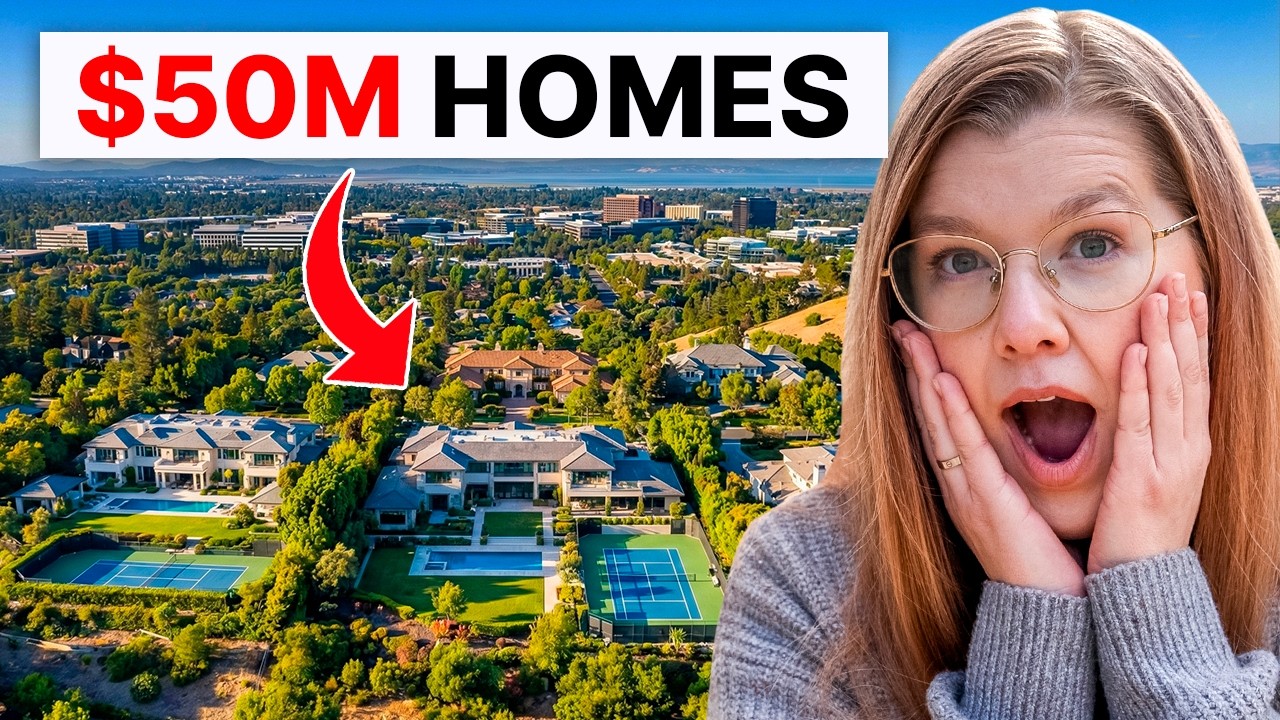 Why Silicon Valley's ULTRA-WEALTHY Live In Atherton, CA?