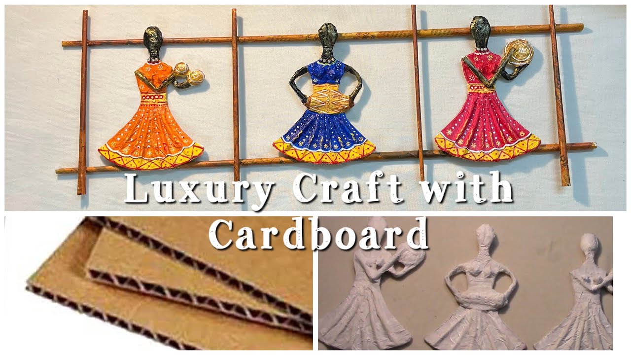 Rajasthani Musician Wall Hanging Craft | Wall Decoration Ideas | Paper Craft | DIY Home Decor