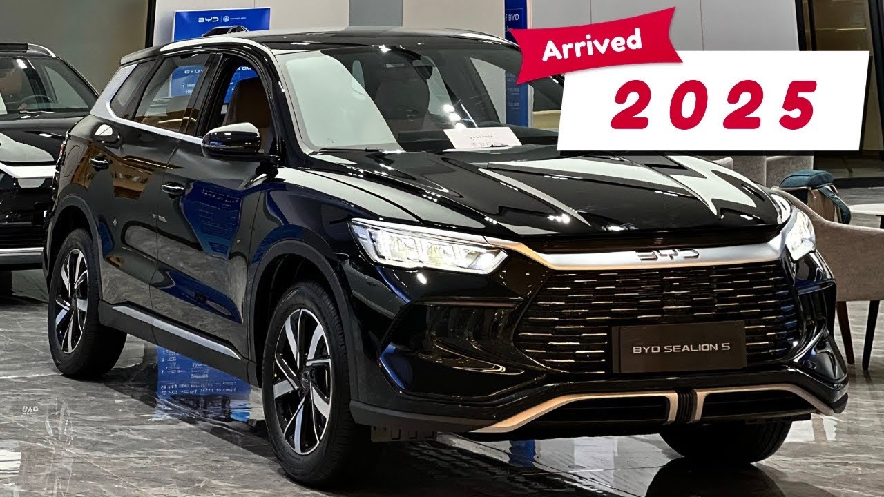 2025 BYD: SEALION 5 Black Color - New SEALION 5, DM-i A/T RWD | In-Depth Walkaround
