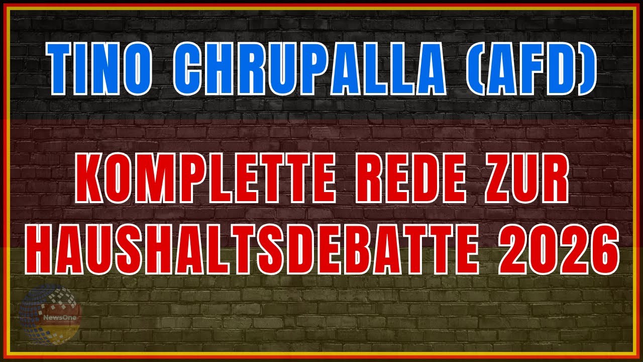 Komplette Rede von Tino Chrupalla zur Haushaltsdebatte 2026