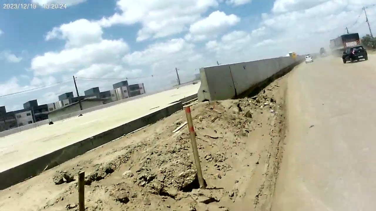 estamos mais uma vez nas. Obra. dos viadutos BR. 230. Campina grande PB 👍