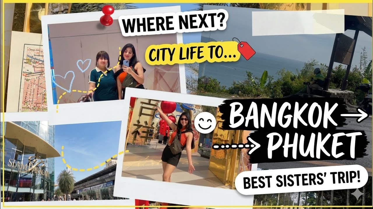 Bangkok ➡️ Phuket | From skyline to shoreline | road trip
