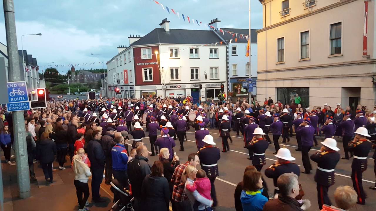 Omagh protestant boys past and present mass band @ own parade 2016
