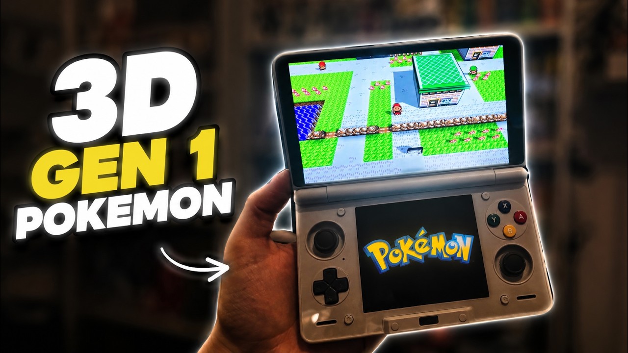 У Pok&eacute;mon Red & Blue появился ПОТРЯСАЮЩИЙ новый 3D-мод!
