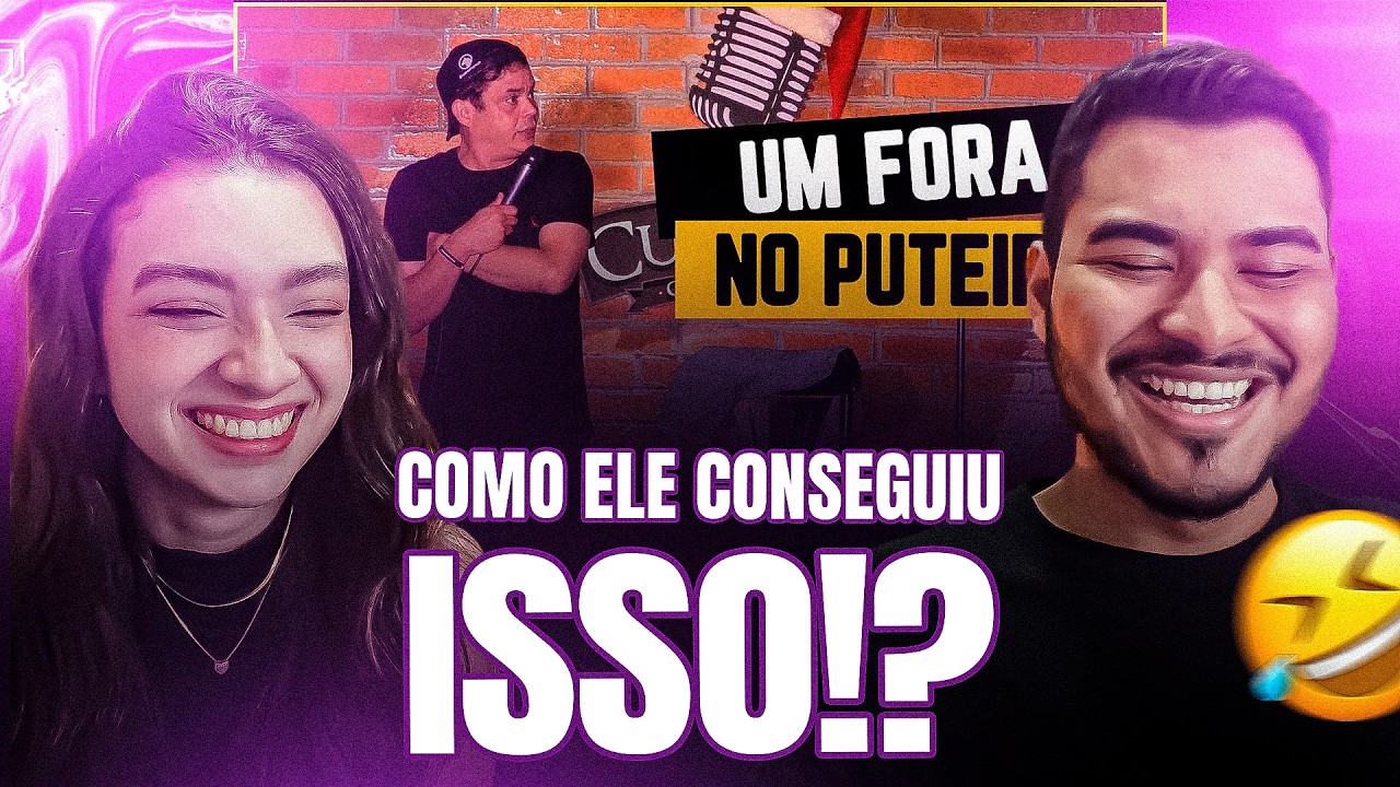 CASAL REAGE: EMERSON CEAR&Aacute; - LEVEI UM FORA NO CABAR&Eacute;