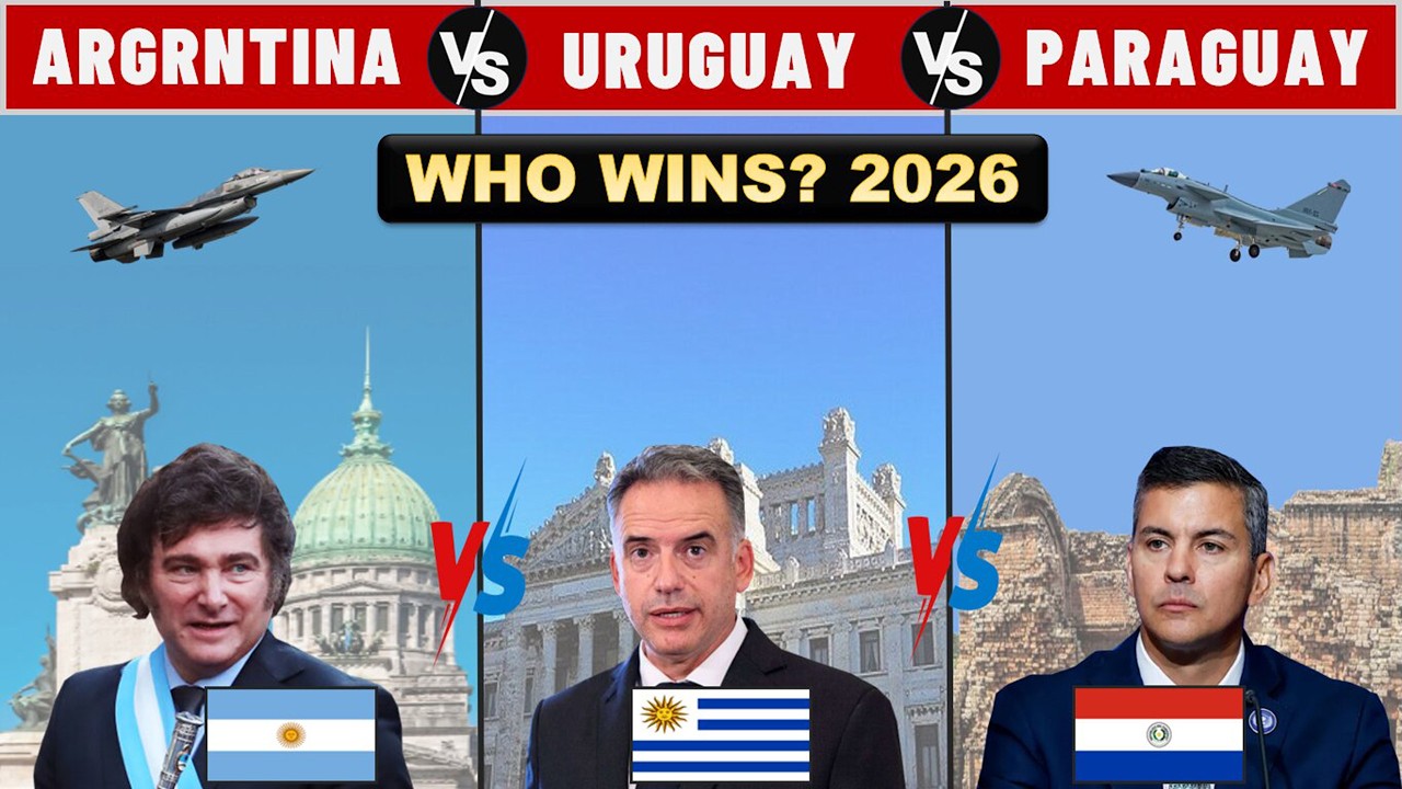 Argentina vs Uruguay vs Paraguay 2026: Southern Cone Military Comparison (Full Data Analysis)