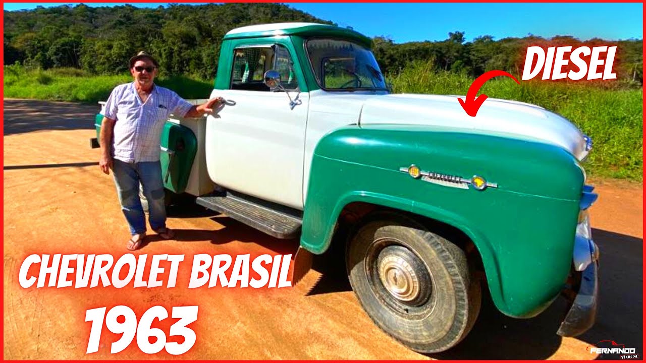CHEVROLET BRASIL 1963 A DIESEL 