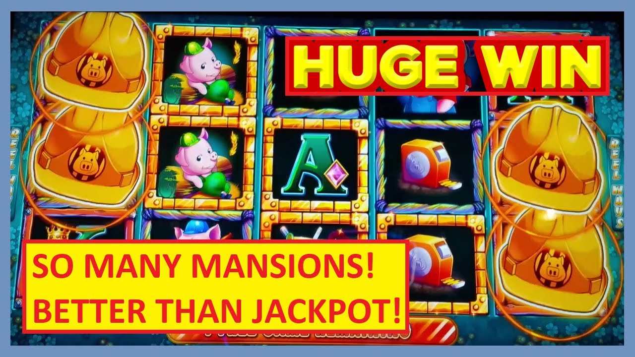 FIRST $20/SPIN → BONUS!! Huff' N' More Puff Slot - BETTER THAN JACKPOT!