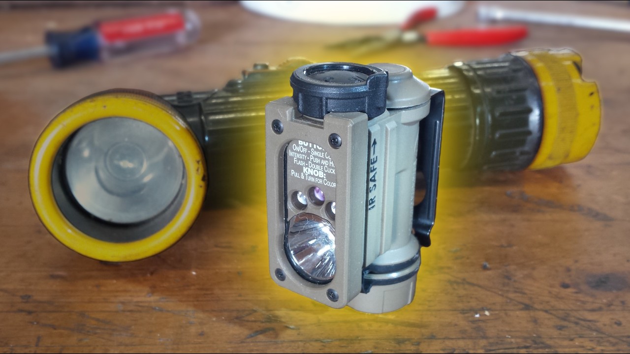 The Grandson of the Angle Head Flashlight - Streamlight Sidewinder
