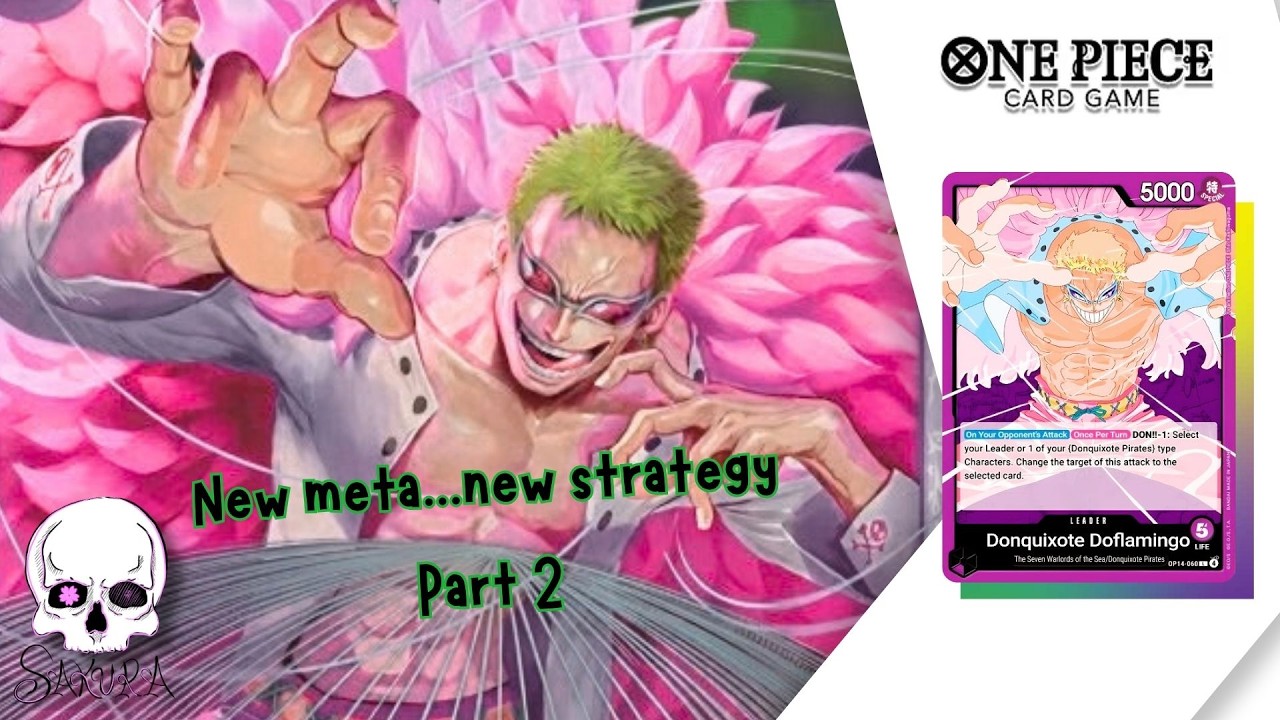 New meta...new strategy - Part 2! OP14 Doffy vs op09 Blackbeard & Enel. One piece TCG!