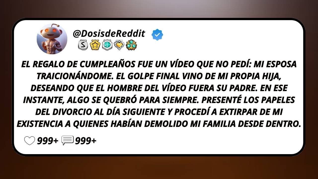 El Regalo De Cumpleaños Fue Un Vídeo Que No Pedí: Mi Esposa Traicionándome. El...