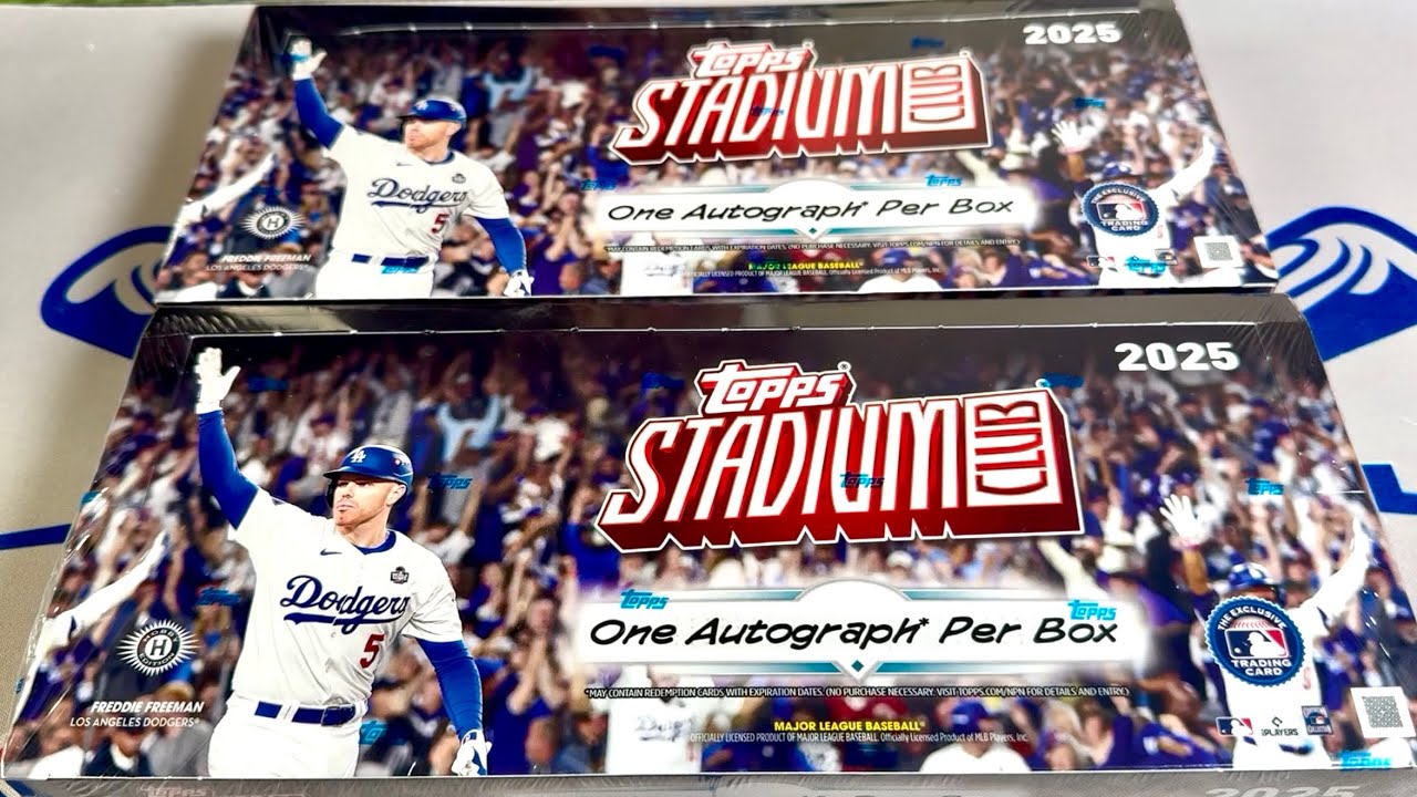 TOPPS RUINS HOBBY BOXES!  2025 STADIUM CLUB NEW RELEASE PREVIEW!