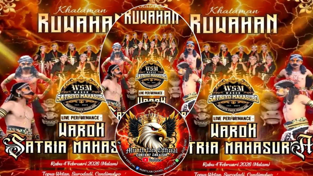 💥LIVE WAROK SATRIA MAHESURA LIVE TEPUS WETAN SURODADI CANDIMULYO