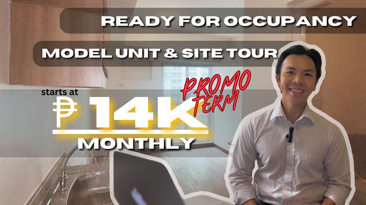 READY FOR OCCUPANCY PROMO TERM CONDO IN PASIG PRISMA RESIDENCES BY DMCI HOMES