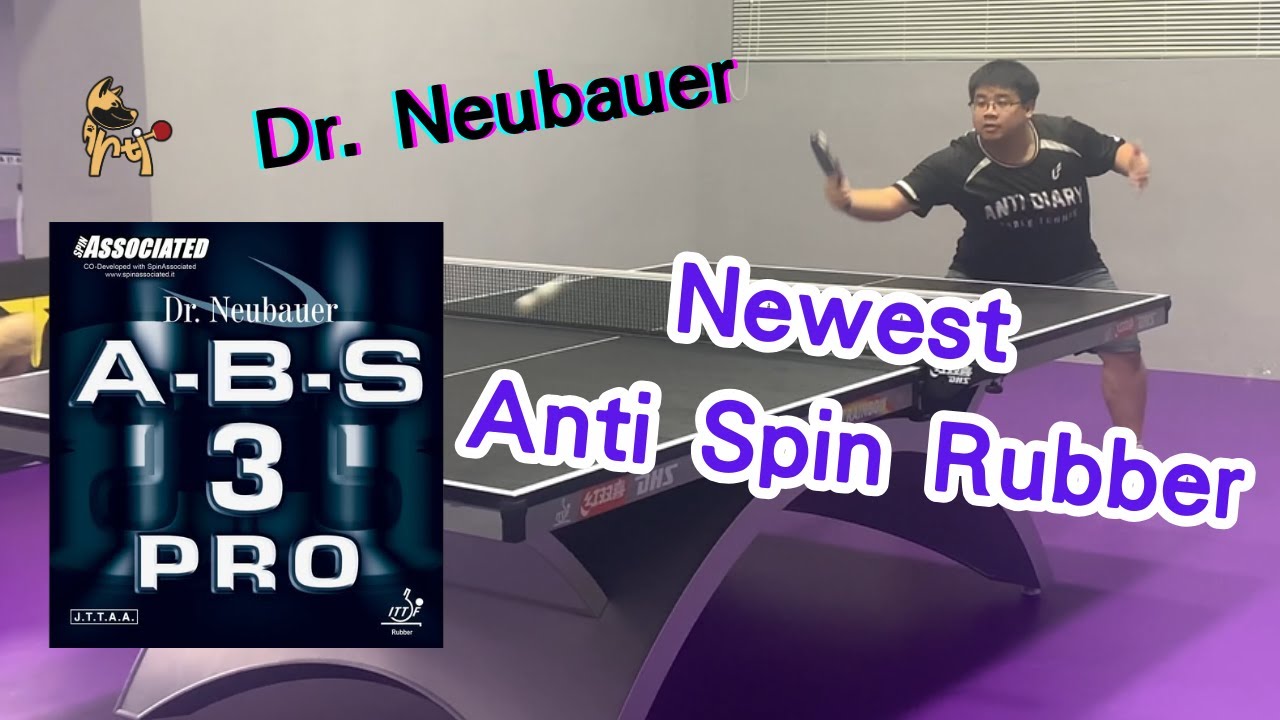 Dr. Neubauer Newest Anti-rubber Unboxing: ABS 3 PRO #tabletennis #unboxing