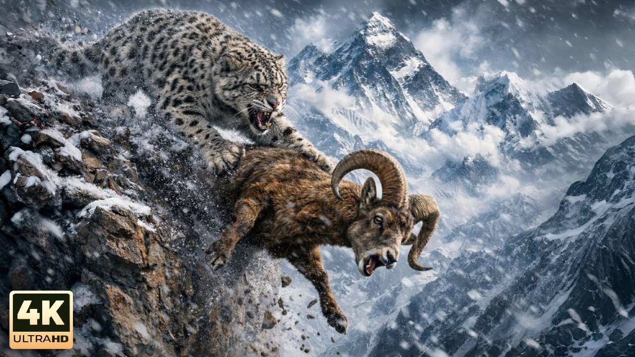EVEREST SELVAGEM – Sobreviventes do Teto do Mundo | Documentário de Animais